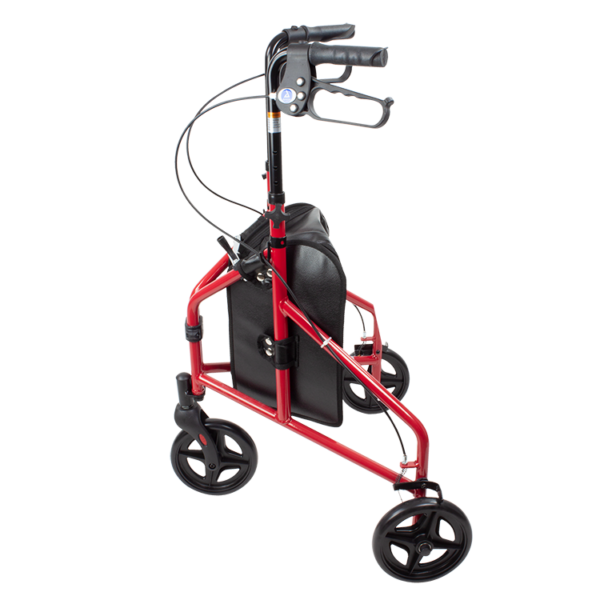 10200_DynaGo_Zoom_aluminiun_rollator_side_view DynaGo Zoom - Aluminum Rollator w/ 3 Wheels