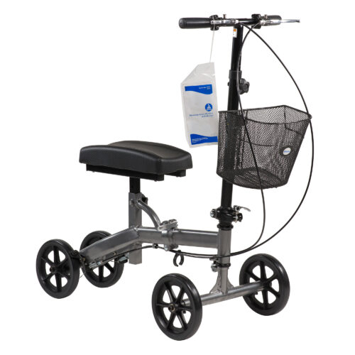 10215 Compact Steerable Knee Walker with Basket