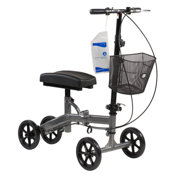 10215 Compact Steerable Knee Walker with Basket