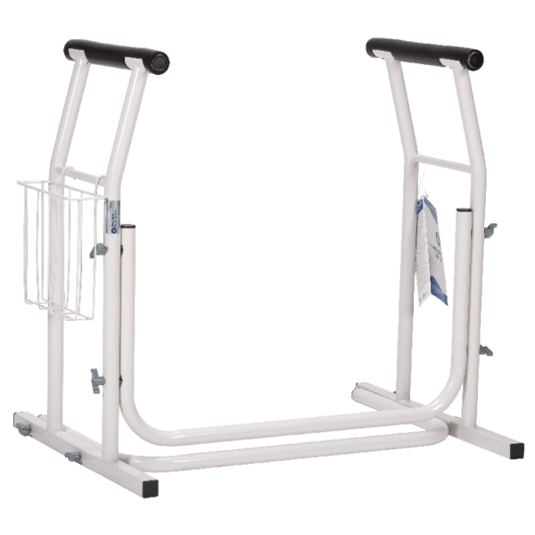 Freestanding Toilet Rail