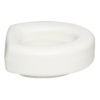 Molded Raised Plastic Toilet Seat