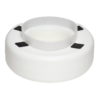 Molded Raised Plastic Toilet Seat