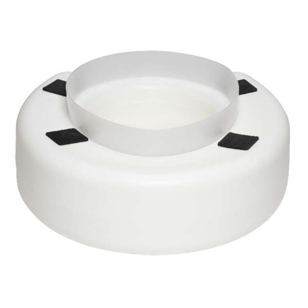 Molded Raised Plastic Toilet Seat