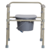 Folding Bedside Commode - Bulk Packed