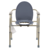 Elongated Folding Bedside Commode - Bulk Packed