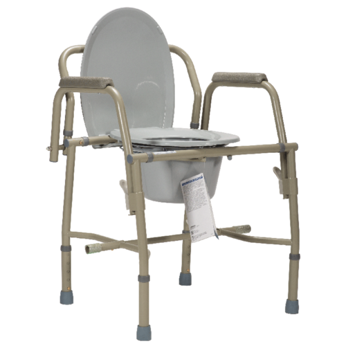 10376 Drop-Arm Commode