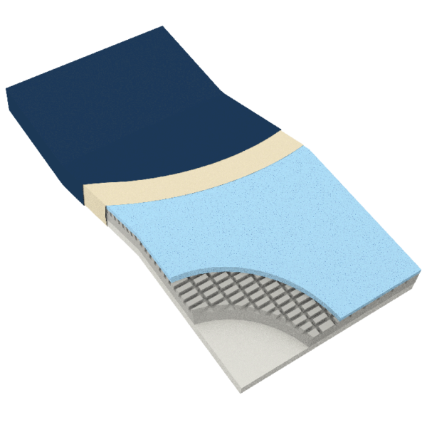 10425 DynaRest Premium Visco-Gel Infused Foam Mattress