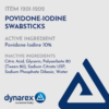 1201-1202_Ingredients Povidone Iodine Swabsticks
